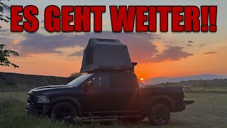 Es hat sich einiges GEÄNDERT 😯  Die Reise geht weiter 😃  Vanlife mit Dachzelt aufm RAM [upl. by Schoenburg339]