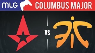 Astralis vs fnatic Map 2 BO3 MLG Columbus 2016 [upl. by Nangatrad]