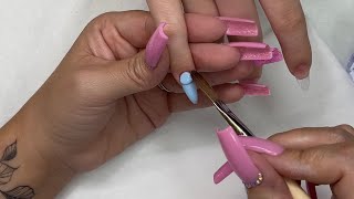 Acrylic Nails Tutorial For Beginners [upl. by Greggs778]