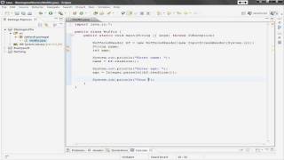 Java Eclipse BufferedReader Tutorial remake [upl. by Epifano354]