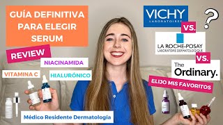 GUÍA DEFINITIVA PARA ELEGIR SERUM VICHY LA ROCHE POSAY THE ORDINARY ¿CUÁL ES MEJOR VITAMINA C [upl. by Acirred]