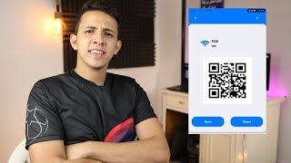 طريقة أظهار QR code للهواتف التي لا تدعم الباركودمعرفه الباسورد الجزء الثاني [upl. by Oicram]