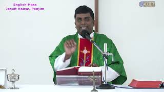 CCRTV  English Mass  16 October  Fr Malcolm Barreto SJ  Jesuit House Panjim [upl. by Kcirednek783]