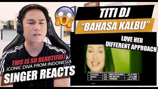 Titi Dj  Bahasa Kalbu  Official Music Video  SINGER REACTION [upl. by Nedi]