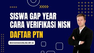 CARA MELAKUKAN VERIFIKASI DAN VALIDASI NISN  DAFTAR DI PTN SNBP amp SNBT TAHUN 2024 [upl. by Irreg]