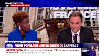 Rokhaya Diallo face à Charles Consigny lallié objectif de lextrême droite  racisme antiblanc [upl. by Nwaf]