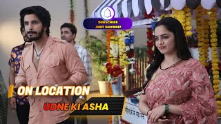 Udne Ki Aasha On Location Sailee Ne Start Kiya Apna Business  udnekiaasha [upl. by Emelita]