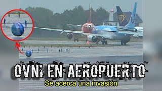 ALERTA MUNDIAL por un OVNI que ATERRIZÓ en un AEROPUERTO y ATERRÓ a TODOS [upl. by Aninotna]