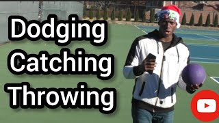 Dodgeball Tips Dodging Catching and Throwing [upl. by Yrojram]