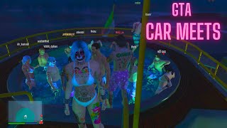 PS5 GTA 5 CAR MEET EVERYONE CAN JOIN PS5 CARMEET LIVE GTA5 [upl. by Shaff]