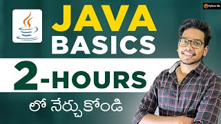 Java basics in 2hours in Telugu [upl. by Druci]