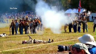 Brooksville Raid reenactment ends [upl. by Raychel180]