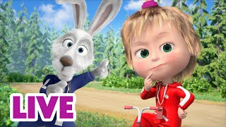 🔴 LIVE STREAM 🎬 Masha and the Bear 😀 Fun fact 💡✌️ [upl. by Yendor]