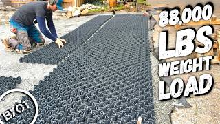 How To Install A Permeable Gravel Driveway Grid System [upl. by Weaver]