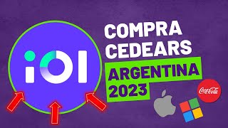 ✅Como COMPRAR CEDEARS en INVERTIR ONLINE ARGENTINA 2023💸🔥 [upl. by Atiuqan]