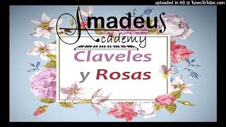 CLAVELES Y ROSAS pista AMADEUS [upl. by Beaston]