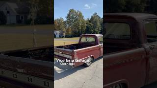 Vice Grip Garage clear coat 2 coats ford f100 fellowshipandcars [upl. by Tavi]