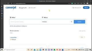 How do you use careerjet to explore job vacancies [upl. by Aratas]