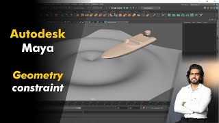 Autodesk Maya  Geometry constraint [upl. by Christi640]