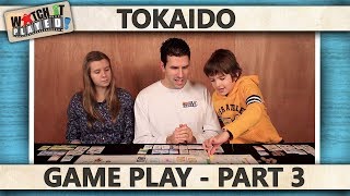 Tokaido  Game Play 3 [upl. by Ahsiekan]