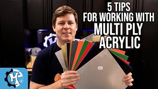 5 Tips for Working with Multi Ply Acrylic [upl. by Diad]