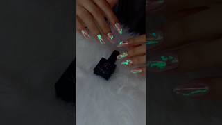 Iridescent Nails Design using cllamsupply Builder Gel nails nailart nailtech nailartist [upl. by Daffi552]