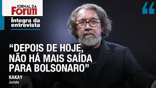 Kakay diz que agora defende a prisão preventiva de Bolsonaro [upl. by Canice]