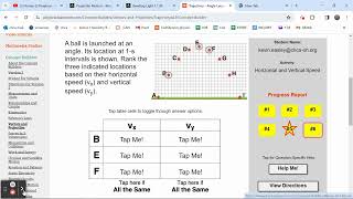 physics classroom  concept builder trajectory angle launched projectiles [upl. by Siradal]