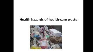 Health hazards of health care waste  chapter 15 Parks Textbook of Preventive and social medicine [upl. by Reinhard862]