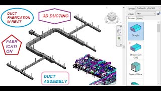 DUCT FABRICATION IN REVIT MEP II FABRICATION PART IN REVIT MEP II DUCT SUPPORT IN REVIT II [upl. by Sokil]