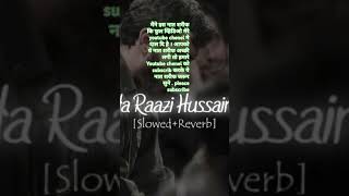 Khuda Razi hussain razi naat Sharif  umer Khan 99 pleace guys subscribe pleace [upl. by Thill486]