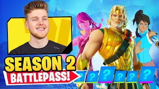 NEW SEASON 2 BATTLE PASS IN FORTNITE [upl. by Juliana]