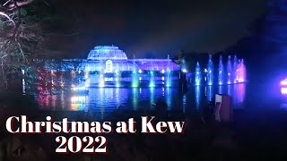 Christmas at Kew 2022Christmas Lights Tour [upl. by Serge]