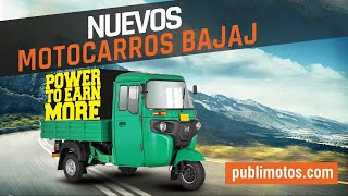 Presentación Motocarros Bajaj en Colombia  Grupo UMA [upl. by Ailegnave]