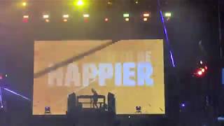 Marshmello  Happier SUMMER SONIC OSAKA 2018 [upl. by Selij]