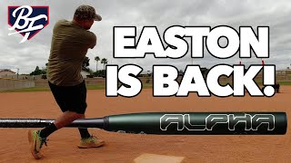 2024 Easton Alpha USAASA Slowpitch Bat Review [upl. by Lynnea]