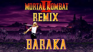 Mortal Kombat II Remix  Baraka Playthrough  No Commentary [upl. by Essa]