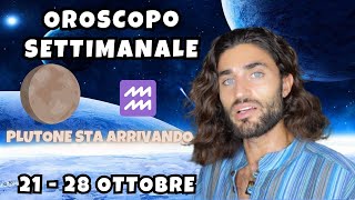 OROSCOPO SETTIMANALE DAL 21 AL 28 OTTOBRE [upl. by Norted]