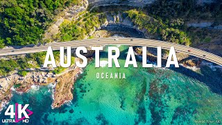 Australia 4K  Scenic Relaxation Film With Calming Music [upl. by Desdee]