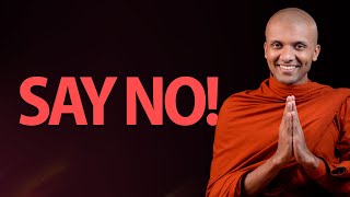 How To Say No To Unimportant Things In Life  Buddhism In English [upl. by Naujal945]