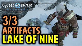 Lake of Nine Artifacts Location  God of War Ragnarok [upl. by Peirsen166]