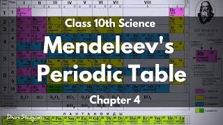 Mendeleevs Periodic Table  CBSE Class 10 X Science  Toppr Study [upl. by Whyte]