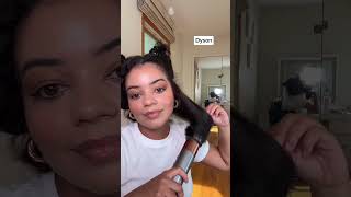 T3 Micro Aire 360 VS Dyson Airwrap on Curly Hair [upl. by Kussell480]