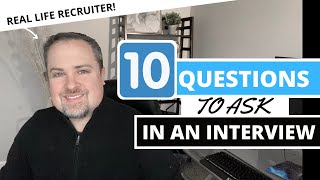 10 Questions to Ask The Interviewer In Your Job Interview Interview Prep Tips [upl. by Ennyrb]