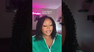 Indique Hair Remix Organic Curl Clipins [upl. by Mikey]