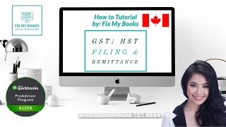 How to File GSTHST Return and Remit taxes to the Canada Revenue Agency CRA [upl. by Eural298]