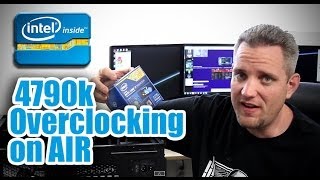 Overclocking the Intel 4790k with the MSI Z97 MPower on air [upl. by Engen159]