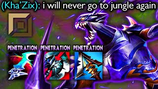 KHAZIX BELONGS TO TOPLANE STOP PLAYING KHA JUNGLE [upl. by Anim]