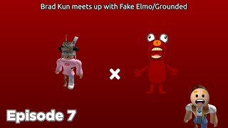 Brad Kun meets up with Fake ElmoGrounded [upl. by Oijimer]