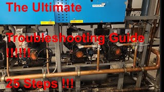 Supermarket Refrigeration  How to Troubleshoot 99 of Compressors  25 step guide [upl. by Ritter]